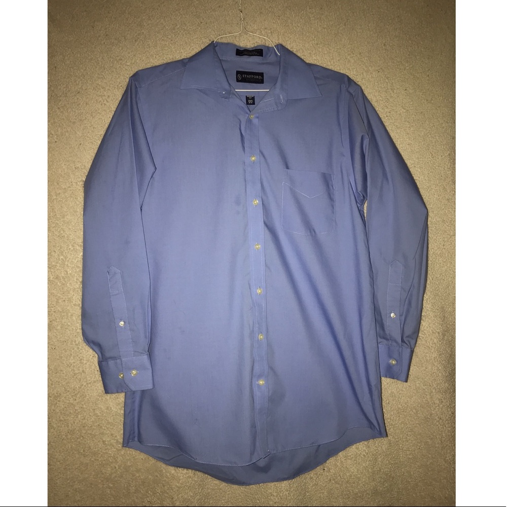 Blue button up dress shirt (great condition)